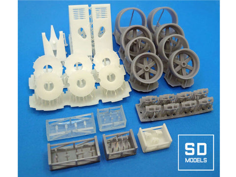SDモデル SD-P03 1/24 ポルシェ962C 追加パーツ・ワークス仕様 ハセガワ対応