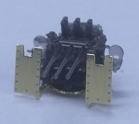 シードホビー SH350009 1/350 WWII 日本海軍 九六式25mm三連装機銃 LPR照準器付き