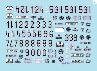 スターデカール 35-3005 1/35 WWII ドイツ ベルリンの戦い'45#1 SSノルトラント師団の最期 Sd.Kfz.223/Sd.Kfz.250/7/Sd.Kfz.251D/マウルティア/キューベルワーゲン
