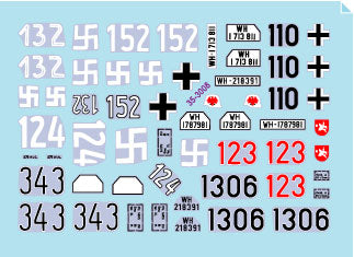 スターデカール 35-3008 1/35 WWII ドイツ ベルリンの戦い'45#4 ベルリン郊外の突撃砲とSd.Kfz.251