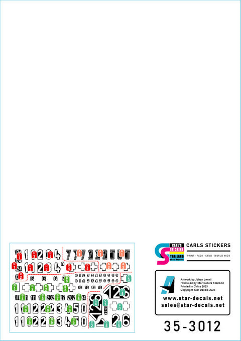 スターデカール 35-3012 1/35 WWII ドイツ バルジの戦いのパンサー戦車 アルデンヌ1944/45年 ノルトヴィント作戦 パンサー戦車G型後期型/パンサー指揮戦車G型