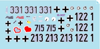 Star Decals 35-3037 1/35 Hermann Göring in Italy. Fallschirm Panzer Div. HG. Marder II, PzKpfw III M/N, PzKpfw IV G/H.