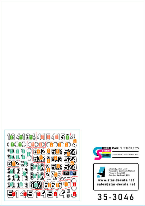 Star Decals 35-3046 1/35 PzKpfw IV Ausf H and J. Normandy & France in 1944 # 1. 11. Pz.Div, 21. Pz.Div, Pz-Lehr Reg 130.