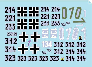 Star Decals 35-3049 1/35 Tiger I s.Pz.Abt. 502 # 2. Initial, early and mid production Tigers 1943-44.