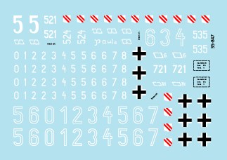 スターデカール 35-847 1/35 装甲教導師団 イン フランス1944-IV号戦車 H型