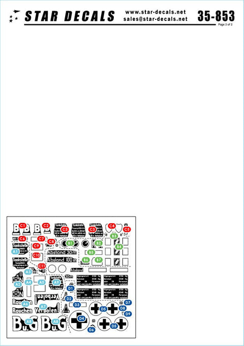 スターデカール 35-853 1/35 オペルブリッツ・メルセデス3000貨物自動車