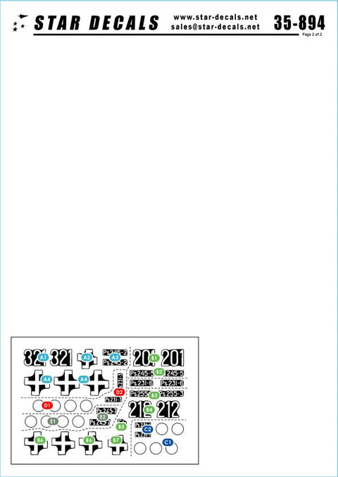 スターデカール 35-894 1/35 フィンランド戦車 イン WWII # 4 T-34-85 WWII,T-34 冷戦期