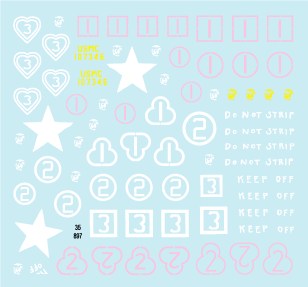 スターデカール 35-897 1/35 WWIIアメリカ 沖縄の海兵隊第6戦車大隊 M4A3シャーマン