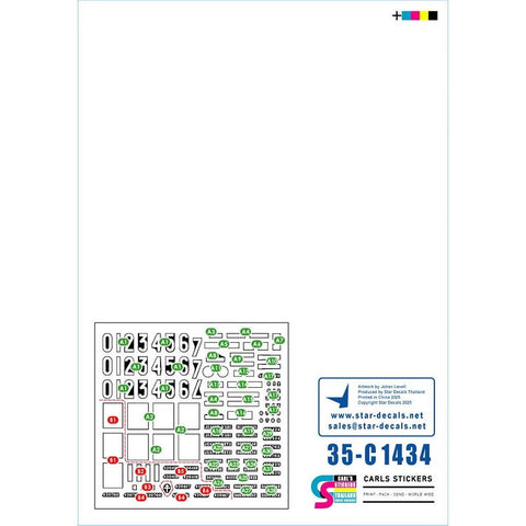 スターデカール 35-C1434 1/35 フランスのM4A2シャーマン アフリカにおけるフランスの戦闘車両その4 1943-44年第6RCA対空砲火砲戦車・第12RCA対空砲火砲戦車