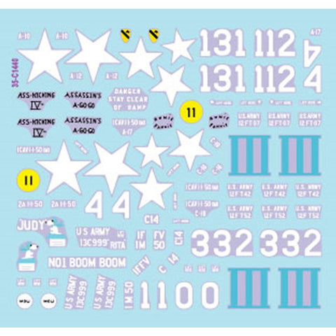 スターデカール 35-C1440 1/35 ベトナムにおける米軍M113 #2 M113A1ACAV 第 50 歩兵(機械化)大隊