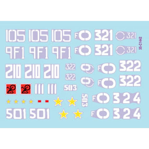 スターデカール 35-C1442 1/35 アンゴラ内戦# 1 T-34-85 戦車 1970 ~ 80 年代の MPLA/FAPLA