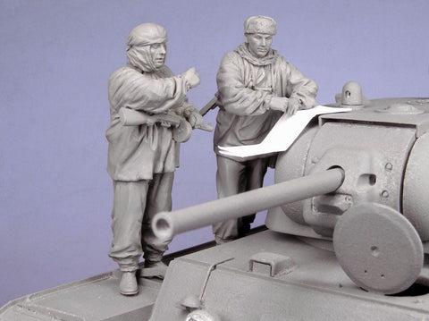 タンクモデル T-35043 1/35 ロシア偵察兵 冬 1941-42 2体