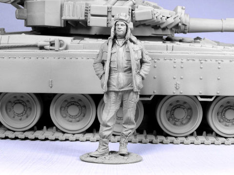 タンクモデル T-35054 1/35 現用ロシア 戦車兵将校 チェチェン 1994-2005