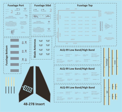 トゥーボブス 48-278 1/48 EA-18G ロックスアンドイエロージャケッツ