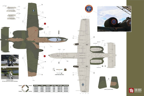 トゥーボブス 72-110/32-071 1/32・1/72 A-10C ヘリテージ・ホーズ