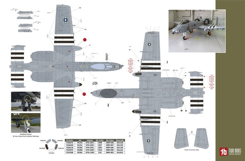 トゥーボブス 72-110/32-071 1/32・1/72 A-10C ヘリテージ・ホーズ