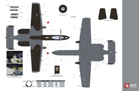 トゥーボブス 72-111/32-072 1/32・1/72 A-10C フージャー・ホーグス