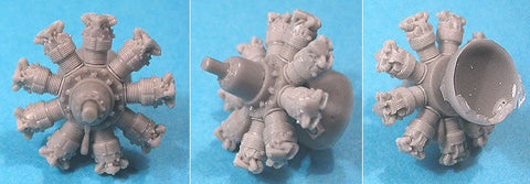 ベクター72-001 1/72 ブリストル・マーキュリー/ペガサス アルファロメオ 126RC43