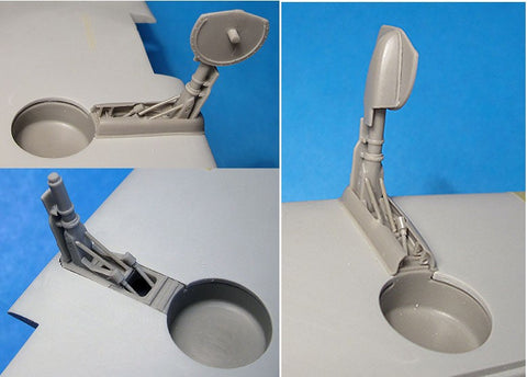 ベクター VDS48084 1/48 Re.2002 ホイールウェル, ギアレッグス & カバー (イタレリ用)