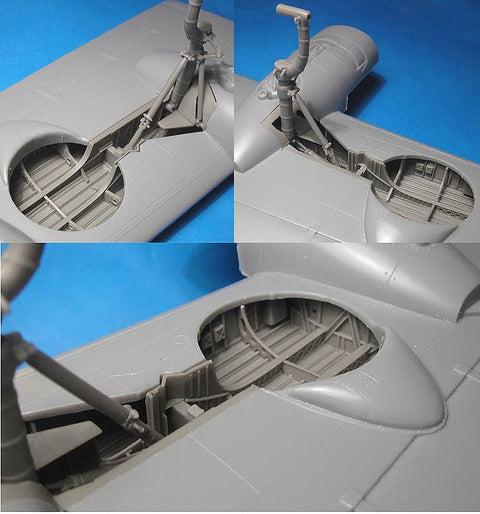 ベクター VDS48067 1/48 B-24 リベレーター ホイールウェル