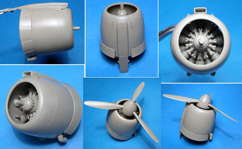 ベクター VDS48083 1/48 Re.2002 コレクテッド カウル & エンジン (イタレリ用)