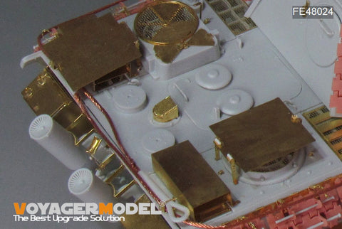 ボイジャーモデル FE48024 1/48 WWII ドイツ ヤークトパンサー G2 アンチエアクラフトアーマー(タミヤ32522 32523用)