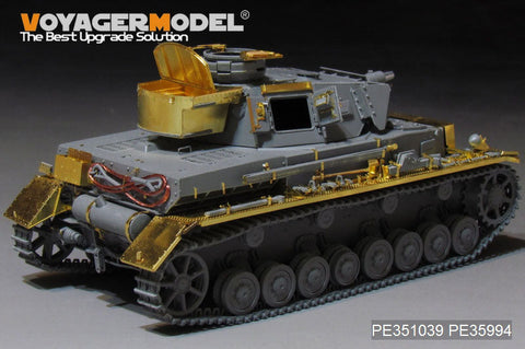 ボイジャーモデル PE351039A 1/35 WWII ドイツ陸軍 ドイツ陸軍IV号戦車F1型 "Vorpanzer" ベーシックセット(砲弾無し)( ボーダー BT-003用)