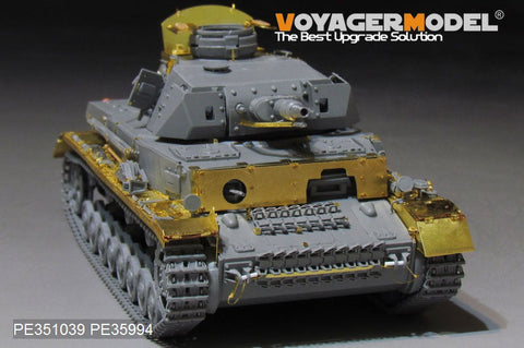 ボイジャーモデル PE351039A 1/35 WWII ドイツ陸軍 ドイツ陸軍IV号戦車F1型 "Vorpanzer" ベーシックセット(砲弾無し)( ボーダー BT-003用)