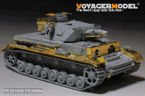 ボイジャーモデル PE351039B 1/35 WWII ドイツ陸軍 IV号戦車F1型 "Vorpanzer" ベーシックセット(Ver.B 砲弾付)( ボーダー BT-003用)
