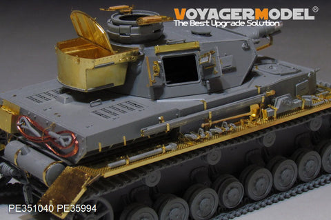 ボイジャーモデル PE351040A 1/35 WWII ドイツ陸軍 IV号戦車F1型 ベーシックセット (砲弾無し)( ボーダー BT-003用)