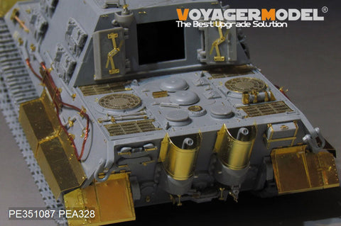 ボイジャーモデル PE351087B 1/35 WWII ドイツ陸軍 Sd.Kfz.186 ヤークトタイガー ポルシェ生産型 ベーシックセット(Ver.B ガンバレル付)(ドラゴン 6051 6351 6493 6925用)