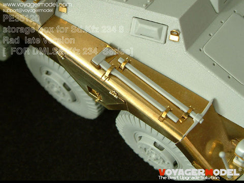 ボイジャーモデル PE35120 1/35 Sd.Kfz 234 8輪 後期型工具箱(ドラゴン6221用)