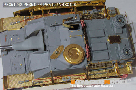 ボイジャーモデル PE351244 1/35 WWII ドイツ III号突撃砲G型 フェンダー(ボーダー BT-020用)