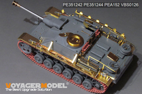 ボイジャーモデル PE351244 1/35 WWII ドイツ III号突撃砲G型 フェンダー(ボーダー BT-020用)