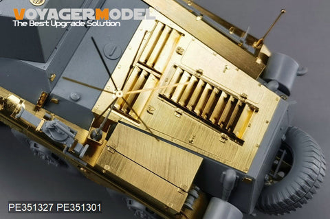 ボイジャーモデル PE351327 1/35 WWII ドイツプーマ ルクス砲塔 ベーシックアップグレードセット(ドラゴン6696用 )