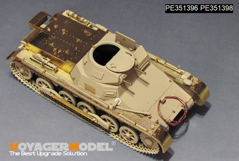 ボイジャーモデル PE351398 1/35 WWII ドイツ I号戦車B型 フェンダー アップグレードセット(アカデミー13556用)