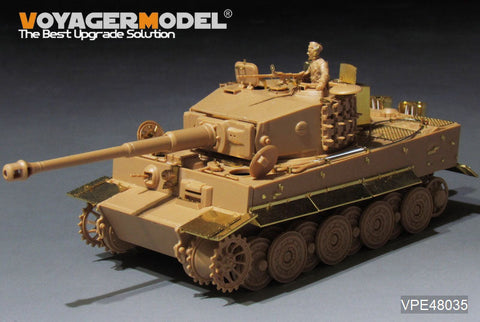 ボイジャーモデル VPE48035 1/48 WWII ドイツ タイガー I 後期生産型(タミヤ 32575用)