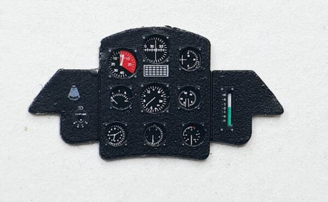 ヤフーモデル YMA4909 1/48 九〇式艦上戦闘機 A2N2/A2N3 計器盤(A.B. & K Hobby Kits用)