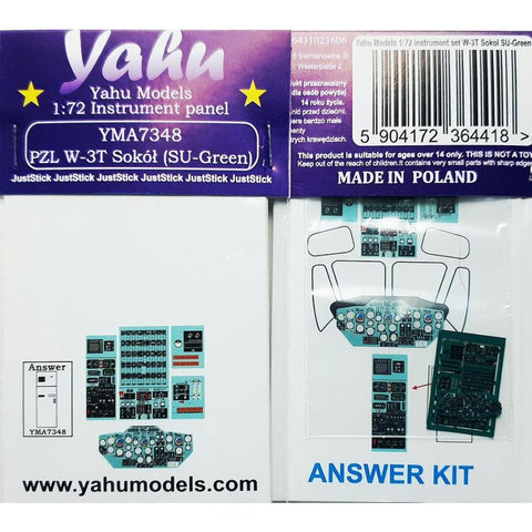 ヤフーモデル YMA7348 1/72 W-3 ソコル ロシアングリーン (アンサー用)