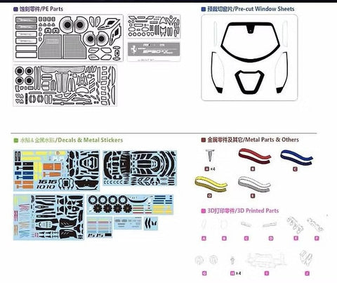 ZoomOn CS120 1/24 SF90 XX スパイダー コンボバージョン