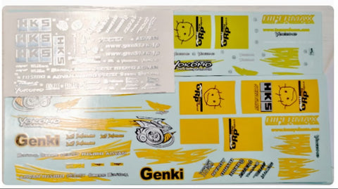 ZoomOn CS127 1/24 谷口信? HKS 日産 S15 D1 デカールセット