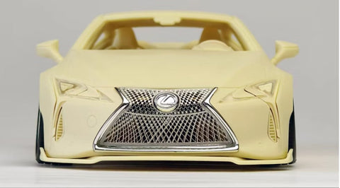 ZoomOn CS128R 1/24 LBWK レクサス LC500 ワイドボディver. RHD version(ホワイトカーボックスアート)