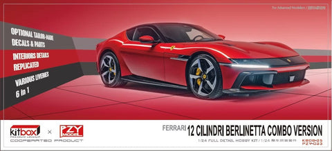 ZoomOn CS134B 1/24 フェラーリ 12 チリンドリ ベルリネッタver.