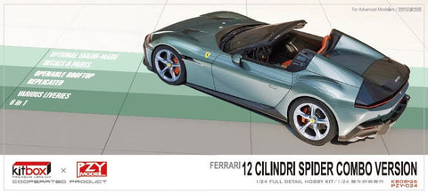 ZoomOn CS134S 1/24 12 チリンドリ スパイダーver. (グリーンボックスアート)