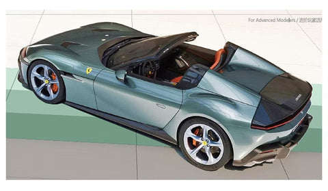 ZoomOn CS134S 1/24 12 チリンドリ スパイダーver. (グリーンボックスアート)