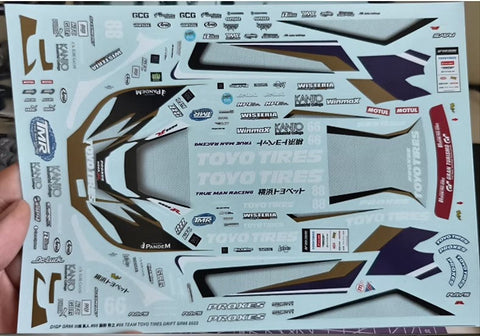 ZoomOn CS135 1/24 D1GP GR86 川畑真人 #88 藤野秀之 #66 2022 パーツセット(タミヤ用)