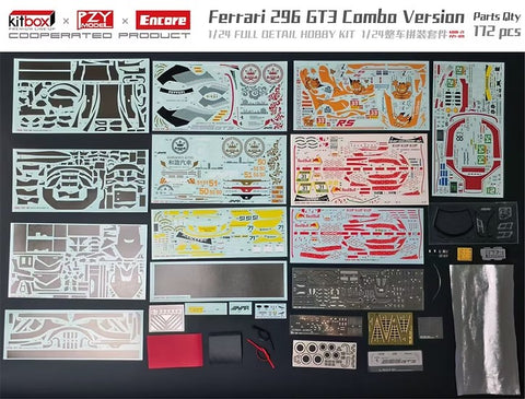 ZoomOn CS137 1/24 フェラーリ 296 GT3 コンボバージョン