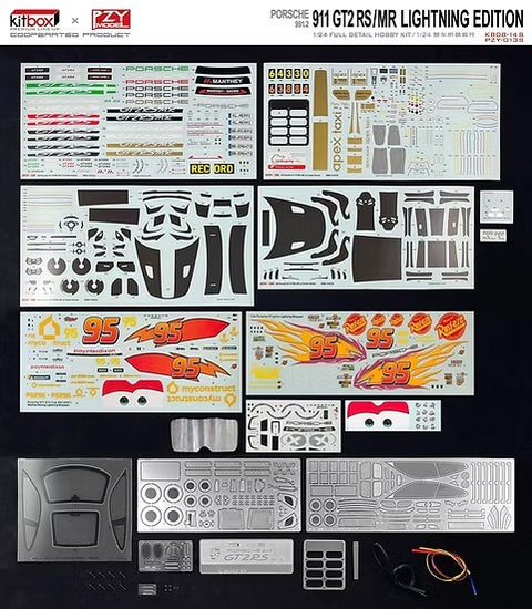 ZoomOn CS141 1/24 ポルシェ 911 GT2 RS/MR ライトニングエディション