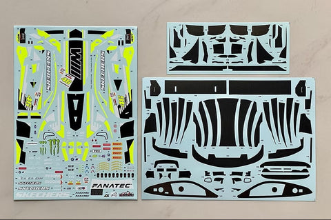 SKデカール SK24223 1/24 BMW M4 GT3 インターコンチネンタルGTチャレンジ 24時間 of スパ2023 チームWRT #46(NuNu用)