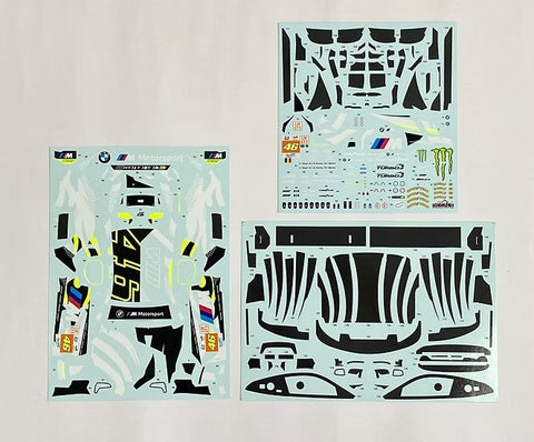 SKデカール SK24225 1/24 BMW M4 GT3 FIA 世界耐久選手権 ル・マン24時間2024 チームWRT #46(NuNu用)